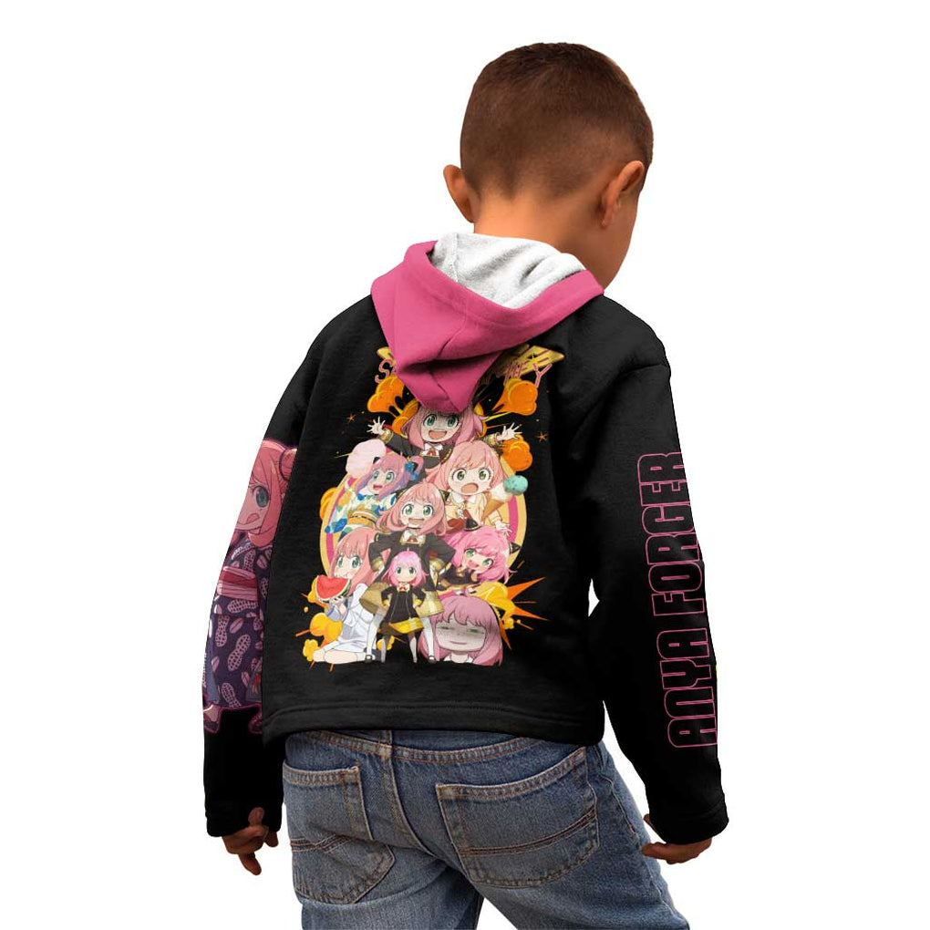 Anya Forger V2 Spy x Family Kid Hoodie Anime Style