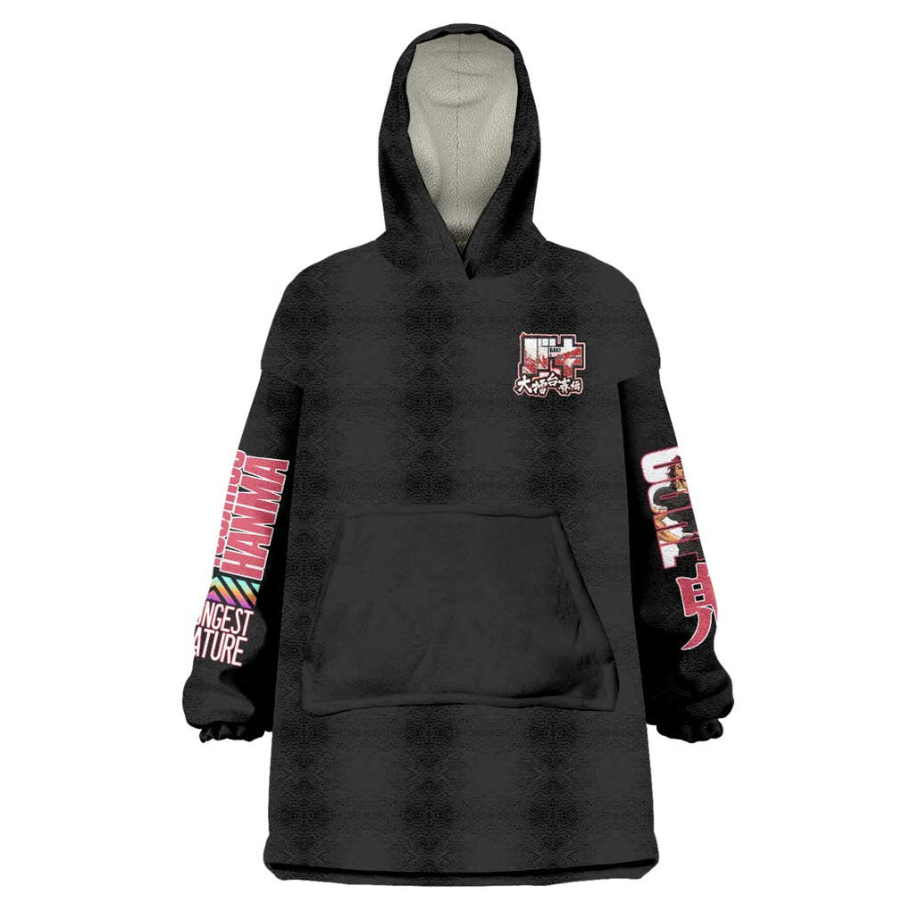 Yuujirou Hanma Baki Wearable Blanket Hoodie Anime Style