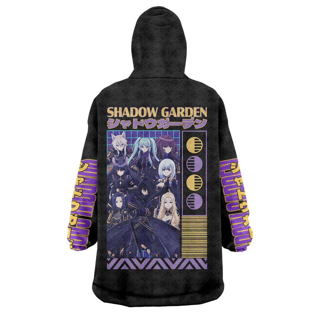 Shadow Garden The Eminence in Shadow Wearable Blanket Hoodie Anime Style