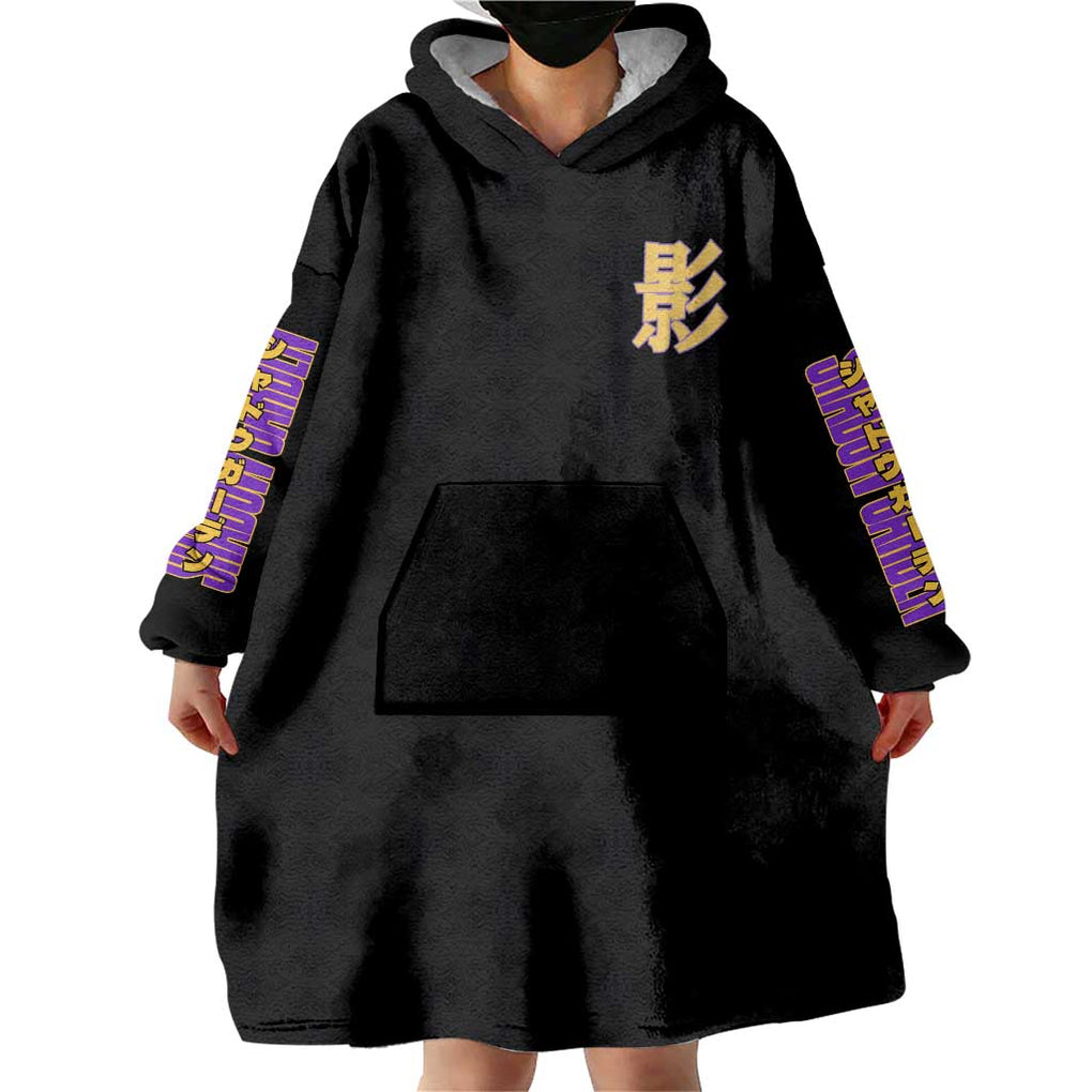 Shadow Garden The Eminence in Shadow Wearable Blanket Hoodie Anime Style