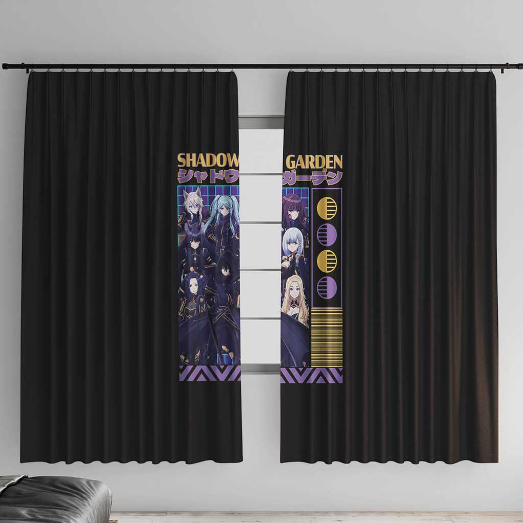 Shadow Garden The Eminence in Shadow Window Curtain Anime Style