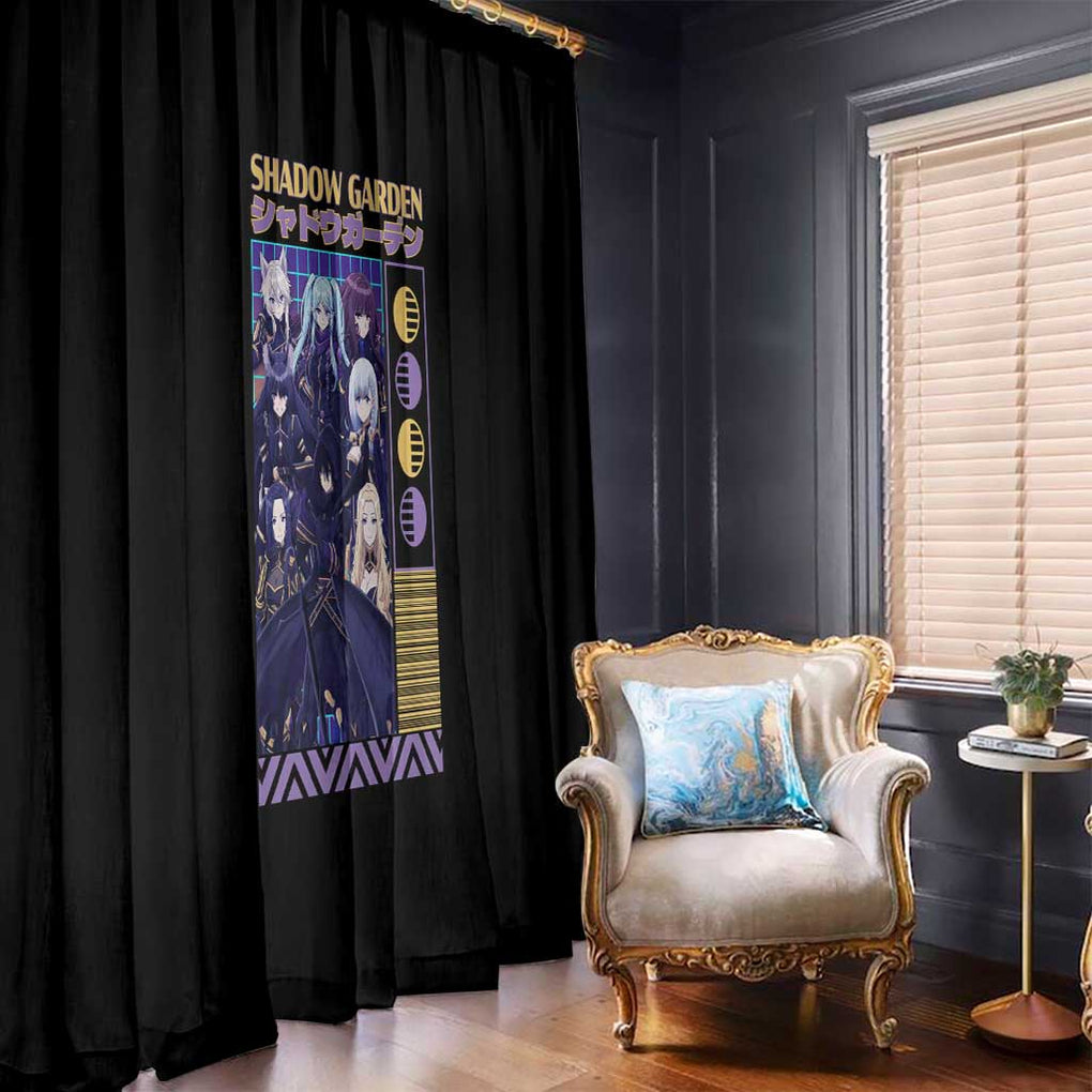 Shadow Garden The Eminence in Shadow Window Curtain Anime Style