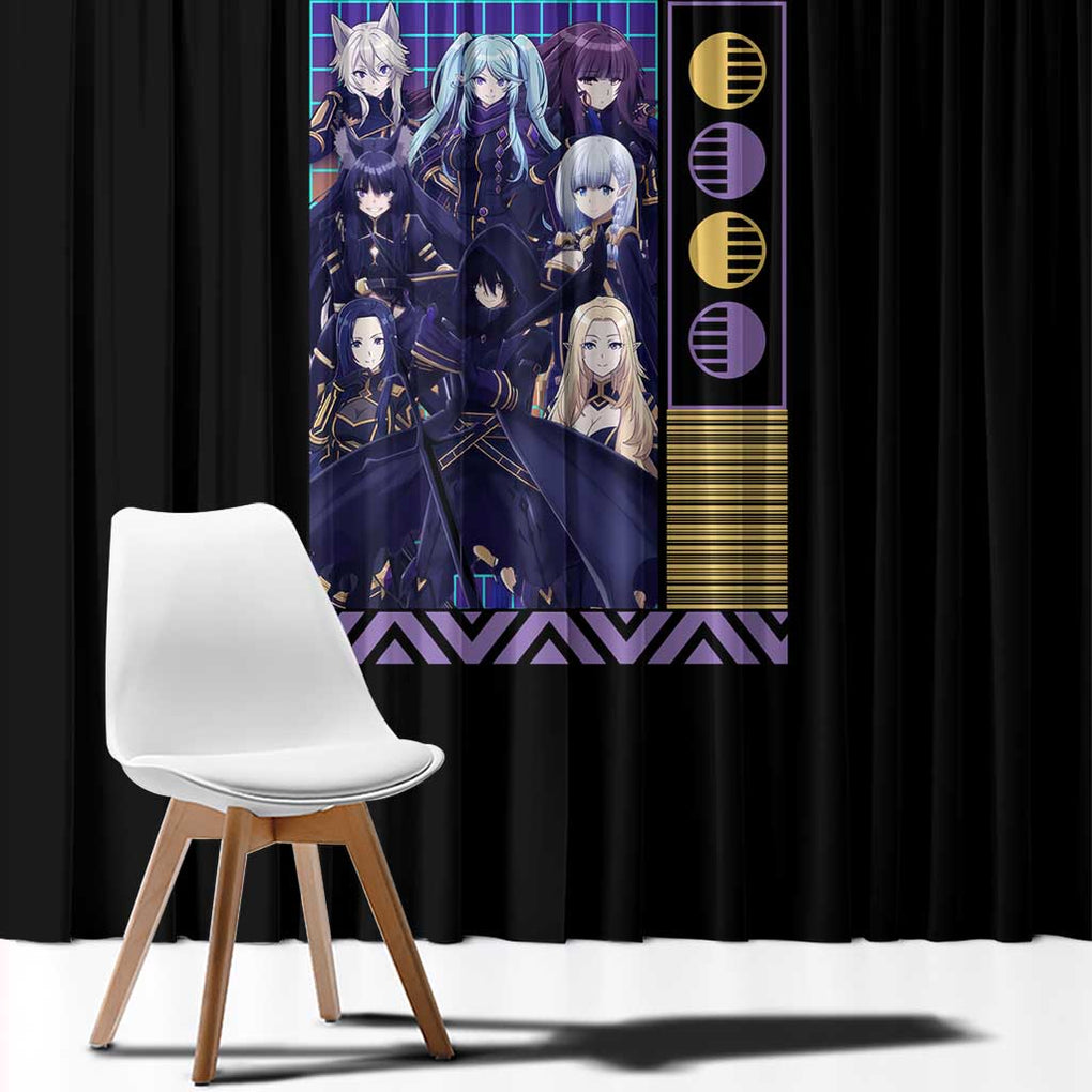 Shadow Garden The Eminence in Shadow Window Curtain Anime Style