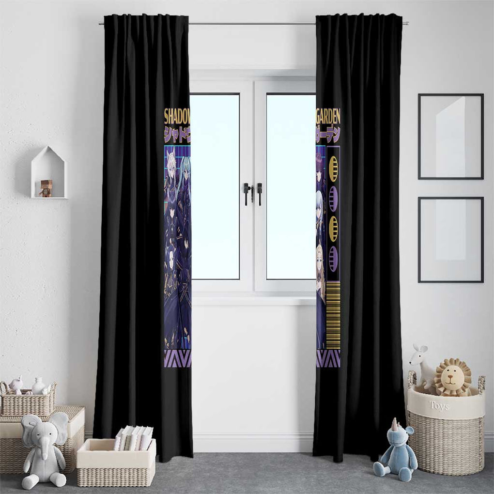 Shadow Garden The Eminence in Shadow Window Curtain Anime Style
