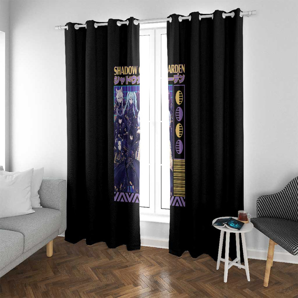 Shadow Garden The Eminence in Shadow Window Curtain Anime Style