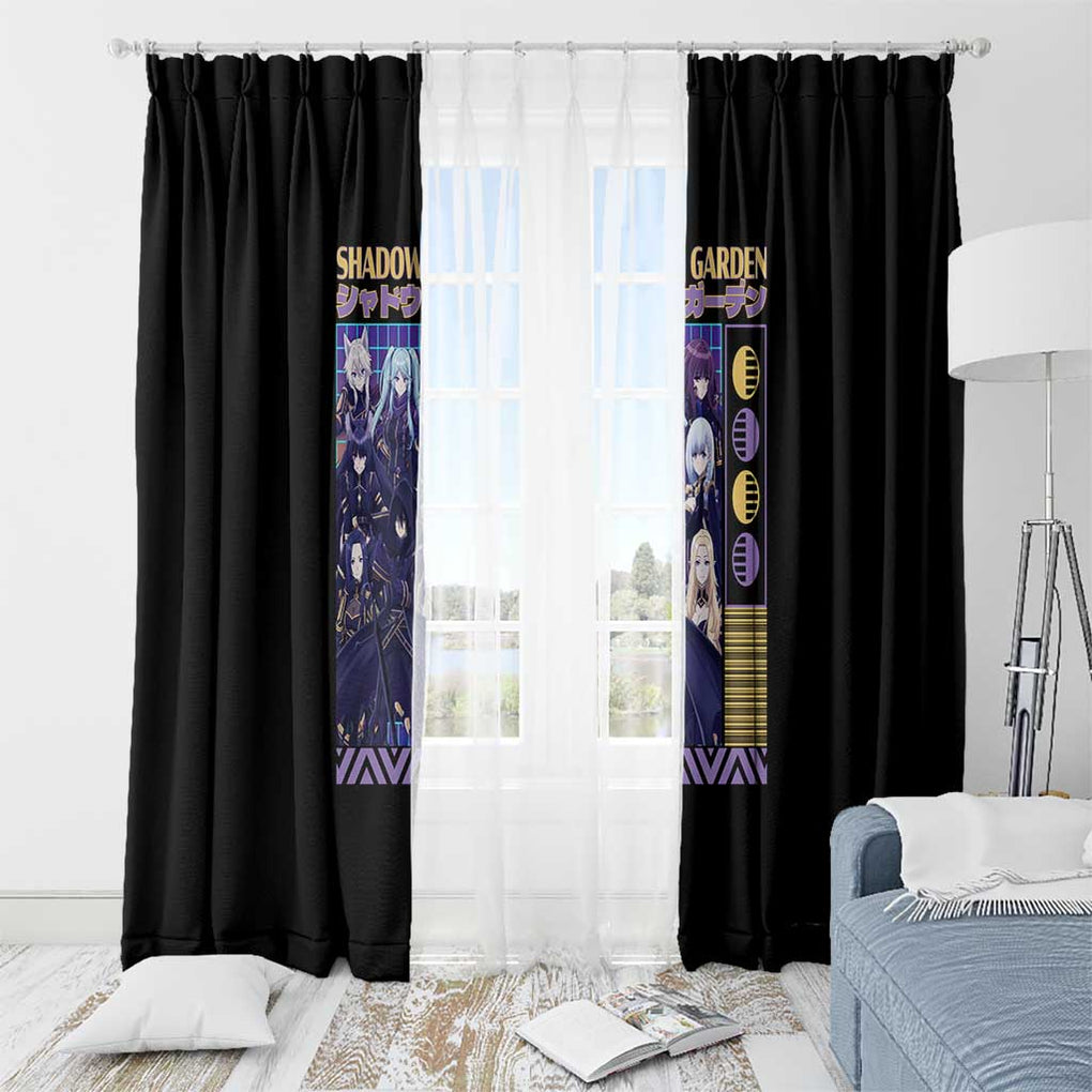 Shadow Garden The Eminence in Shadow Window Curtain Anime Style
