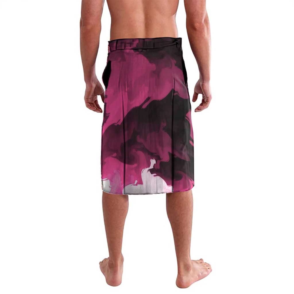 Mitsuri Kanroji Demon Slayer Pink and Black Design Lavalava with Manga Panels and Love Hashira Theme - The Mazicc