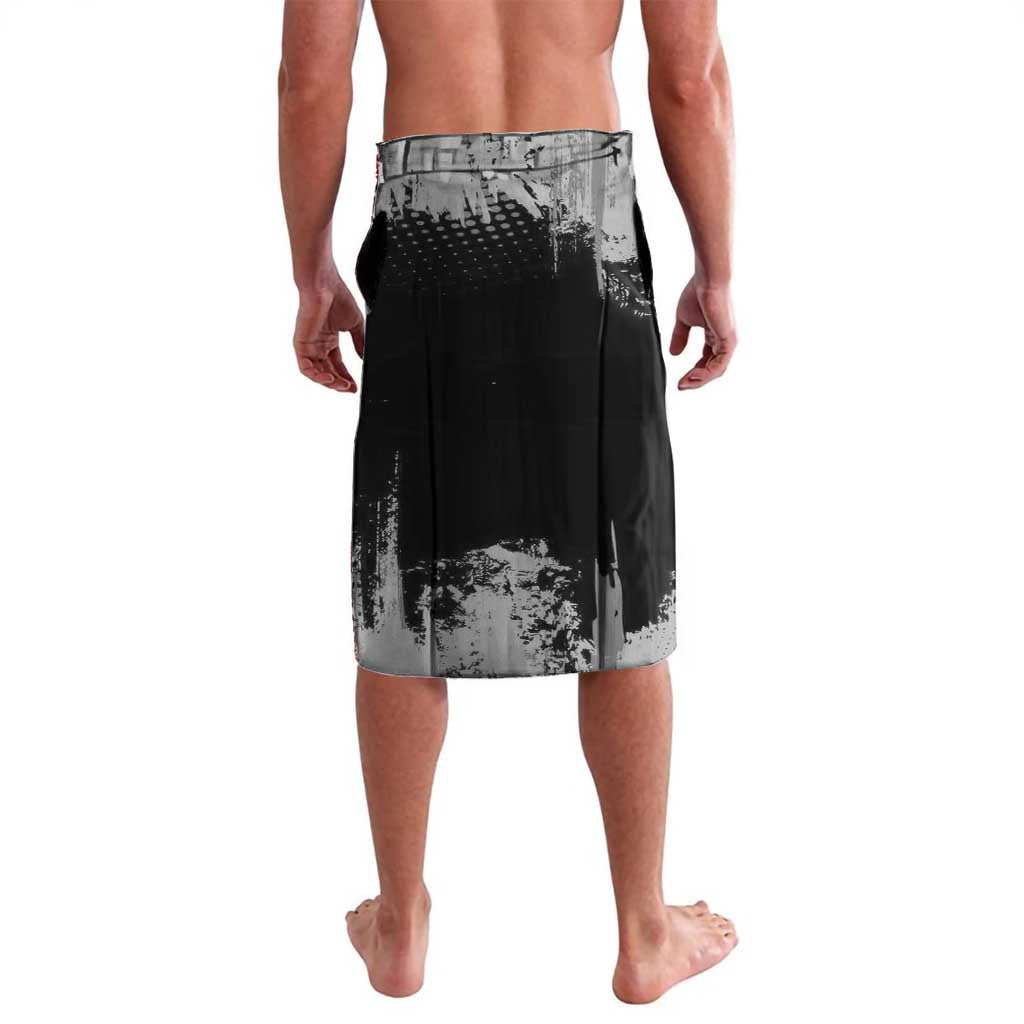 Obanai Iguro Demon Slayer Monochrome Lavalava Design with Snake and Grunge Texture - The Mazicc