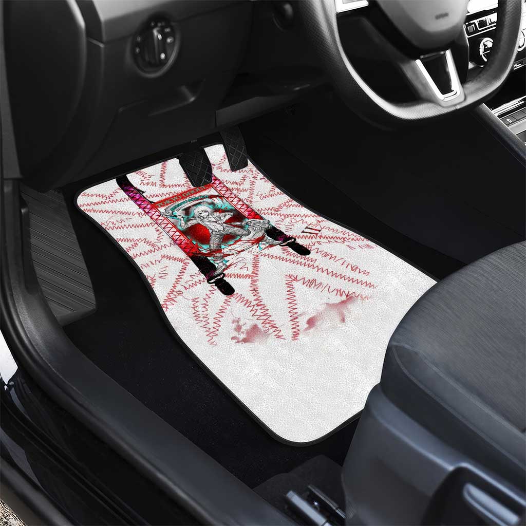 Juuzou Suzuya Tokyo Ghoul Car Mats Grunge Anime Style with Roman Numeral Motif