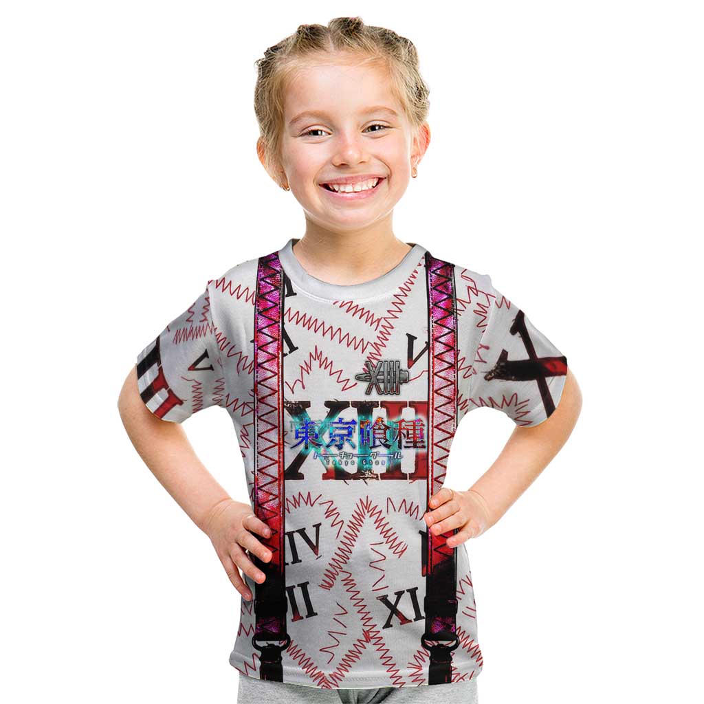 Juuzou Suzuya Tokyo Ghoul Kid T Shirt Grunge Anime Style with Roman Numeral Motif