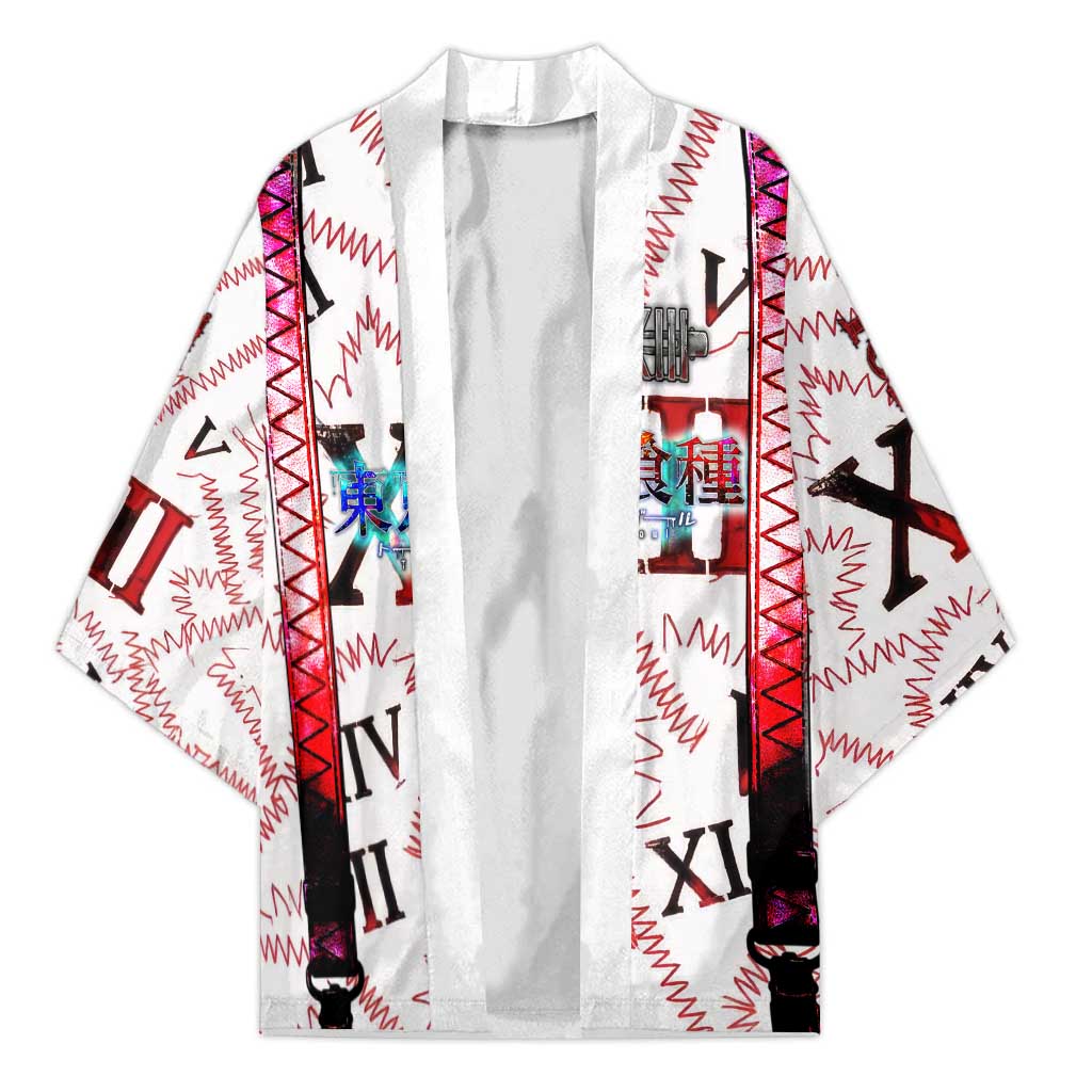 Juuzou Suzuya Tokyo Ghoul Kimono Grunge Anime Style with Roman Numeral Motif