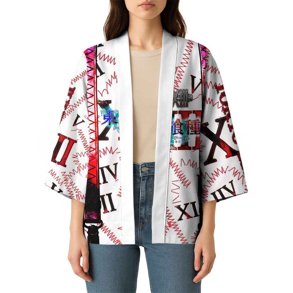 Juuzou Suzuya Tokyo Ghoul Kimono Grunge Anime Style with Roman Numeral Motif