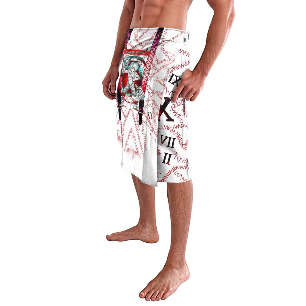 Juuzou Suzuya Tokyo Ghoul Lavalava Grunge Anime Style with Roman Numeral Motif