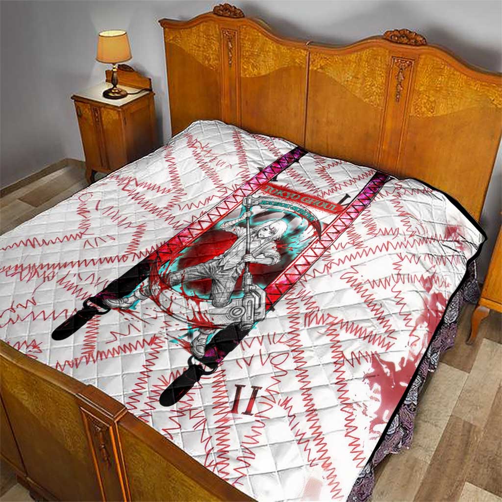 Juuzou Suzuya Tokyo Ghoul Quilt Grunge Anime Style with Roman Numeral Motif