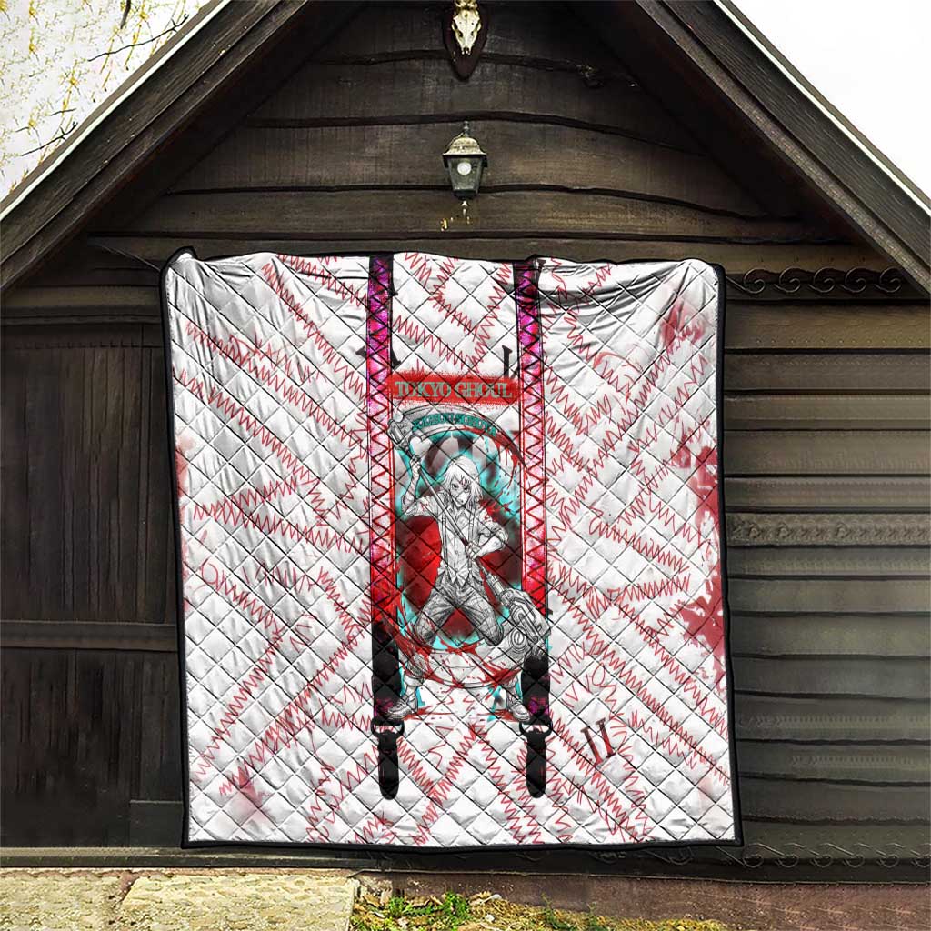 Juuzou Suzuya Tokyo Ghoul Quilt Grunge Anime Style with Roman Numeral Motif