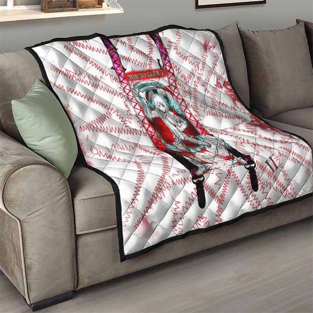 Juuzou Suzuya Tokyo Ghoul Quilt Grunge Anime Style with Roman Numeral Motif