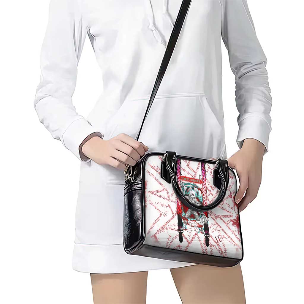 Juuzou Suzuya Tokyo Ghoul Shoulder Handbag Grunge Anime Style with Roman Numeral Motif