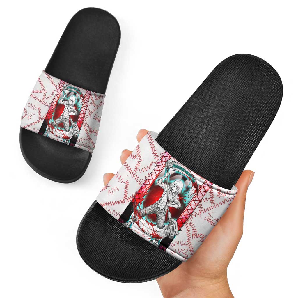 Juuzou Suzuya Tokyo Ghoul Slide Sandals Grunge Anime Style with Roman Numeral Motif