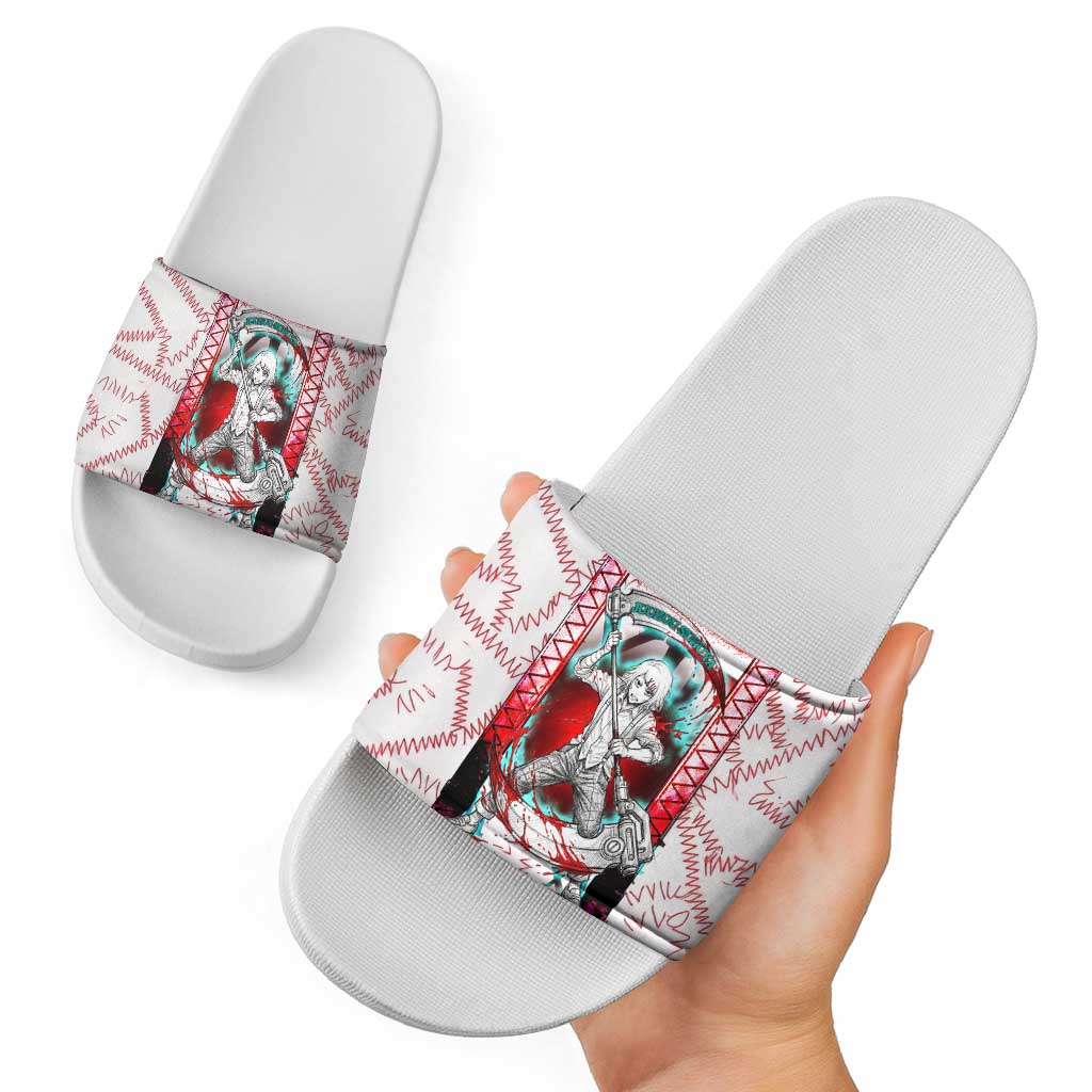Juuzou Suzuya Tokyo Ghoul Slide Sandals Grunge Anime Style with Roman Numeral Motif