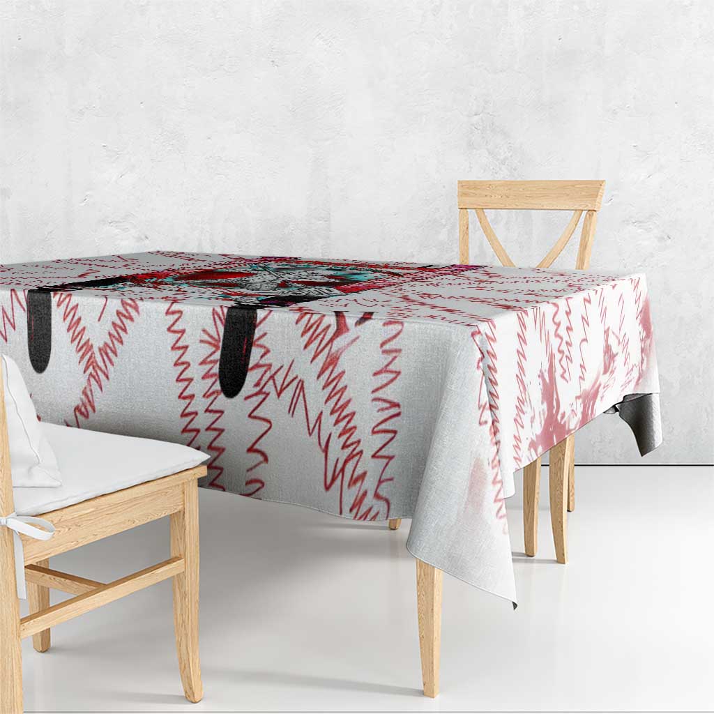 Juuzou Suzuya Tokyo Ghoul Tablecloth Grunge Anime Style with Roman Numeral Motif