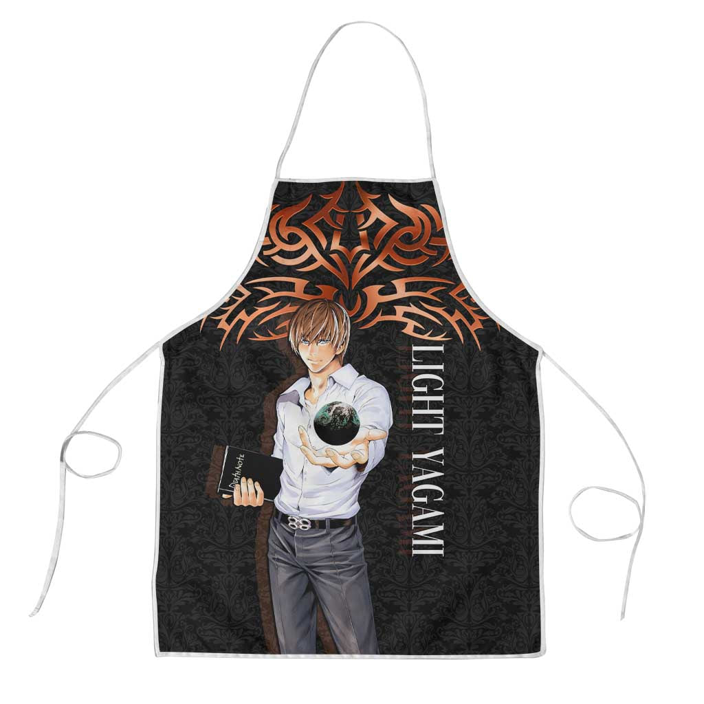 Light Yagami Death Note Apron Tribal Anime Fusion Style