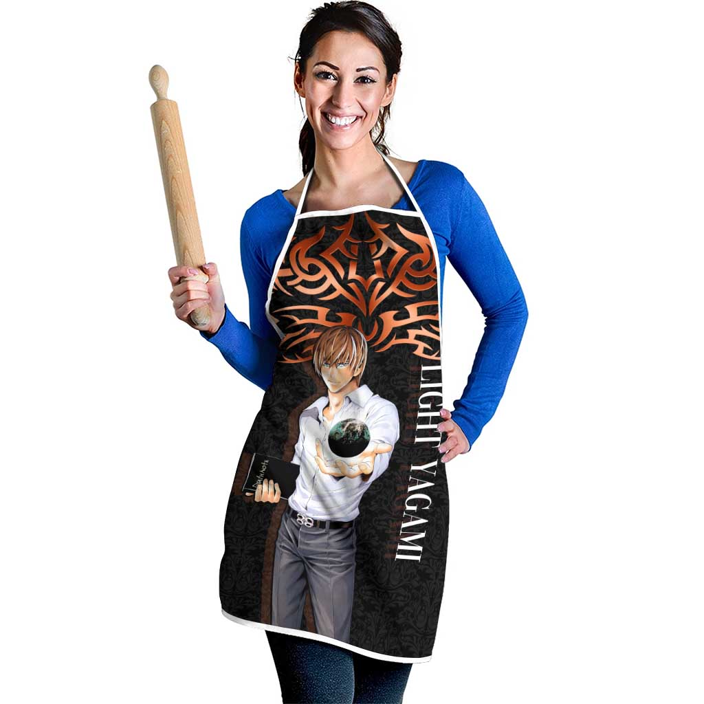 Light Yagami Death Note Apron Tribal Anime Fusion Style