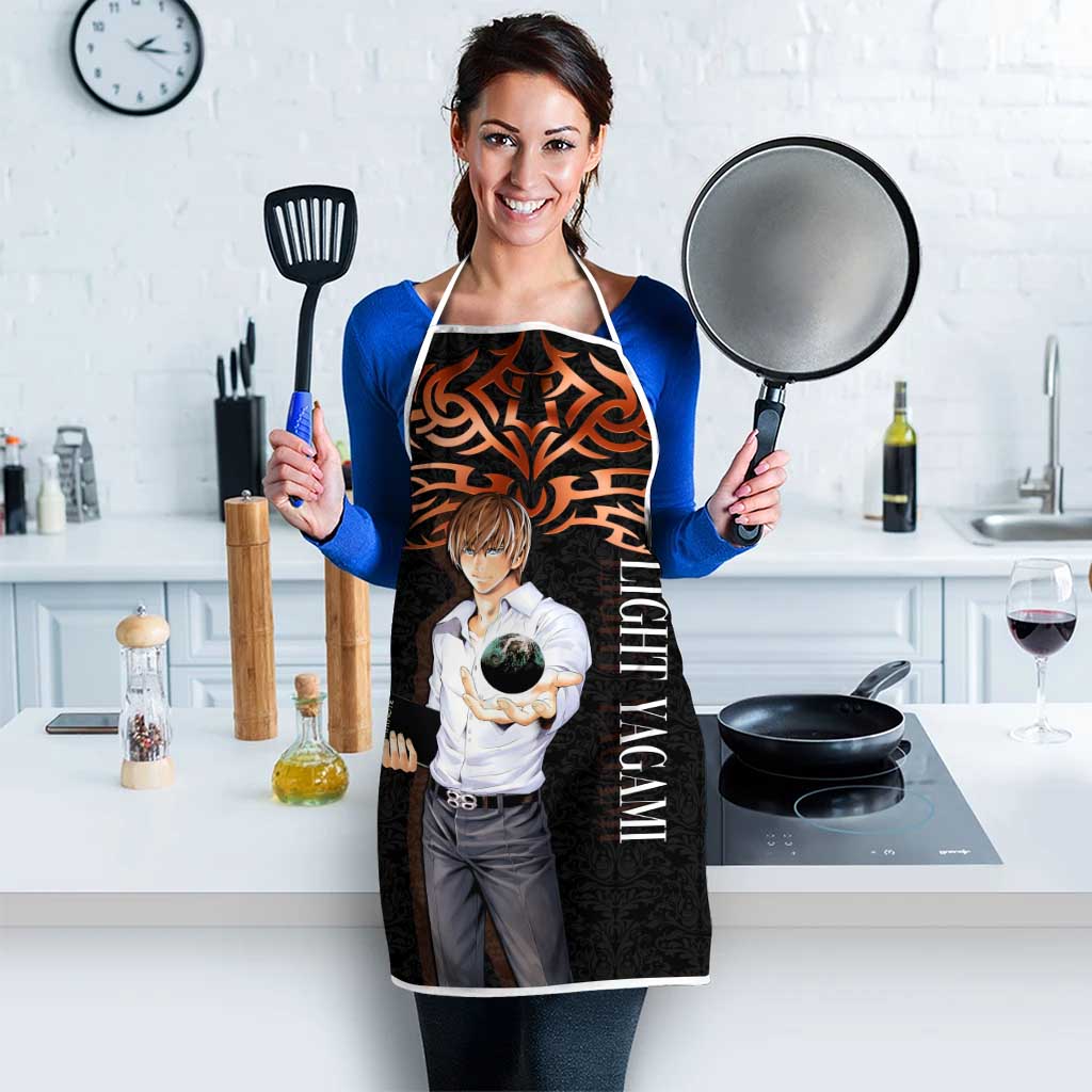 Light Yagami Death Note Apron Tribal Anime Fusion Style