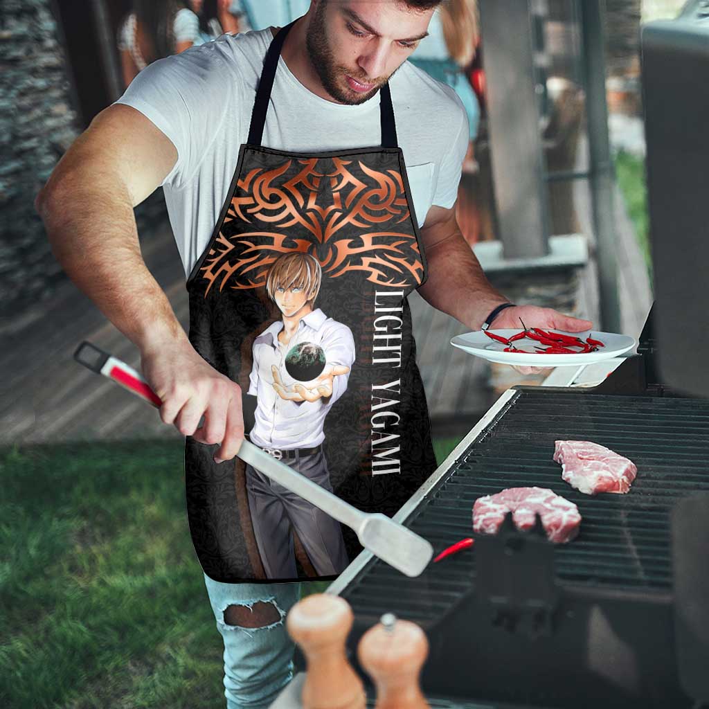 Light Yagami Death Note Apron Tribal Anime Fusion Style