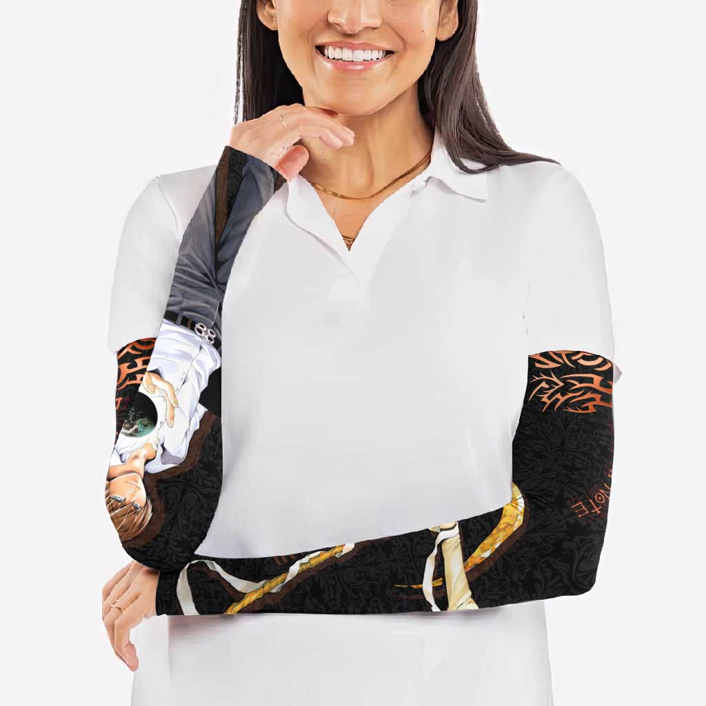 Light Yagami Death Note Arm Sleeves Tribal Anime Fusion Style