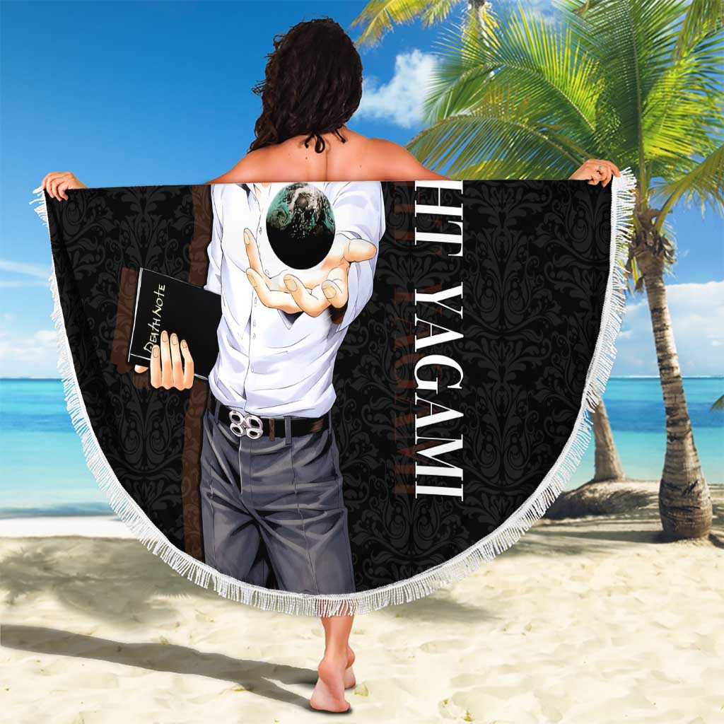 Light Yagami Death Note Beach Blanket Tribal Anime Fusion Style