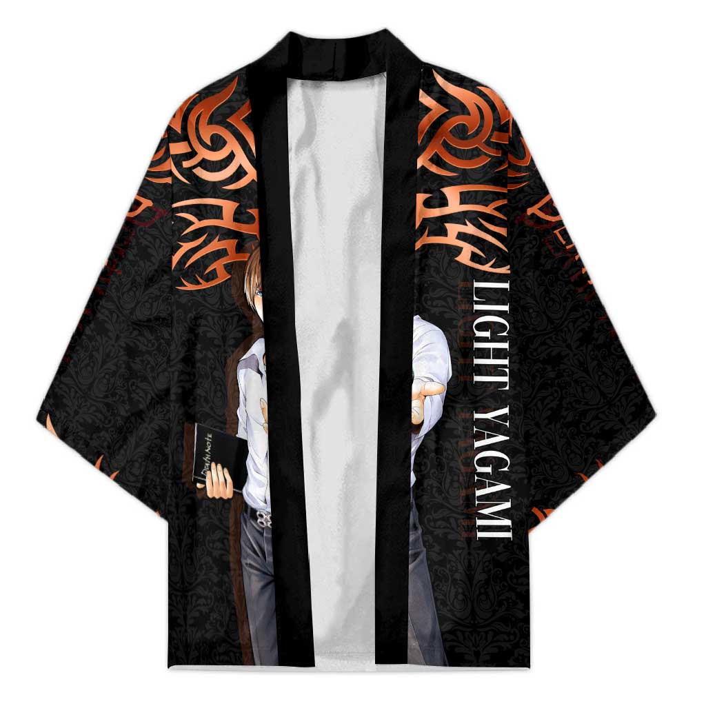 Light Yagami Death Note Kimono Tribal Anime Fusion Style