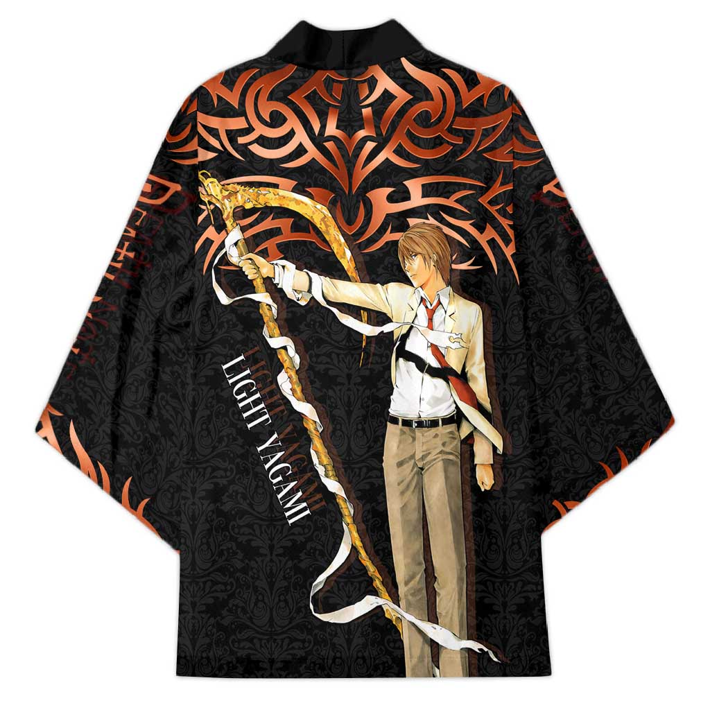 Light Yagami Death Note Kimono Tribal Anime Fusion Style