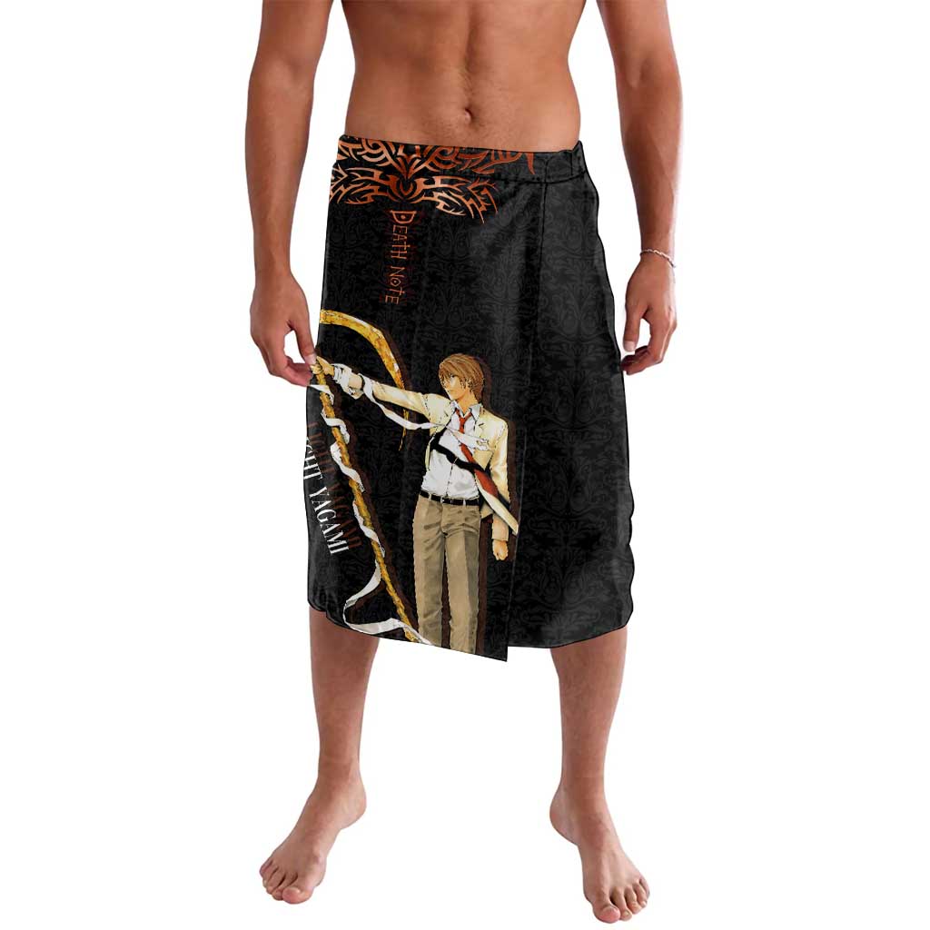 Light Yagami Death Note Lavalava Tribal Anime Fusion Style