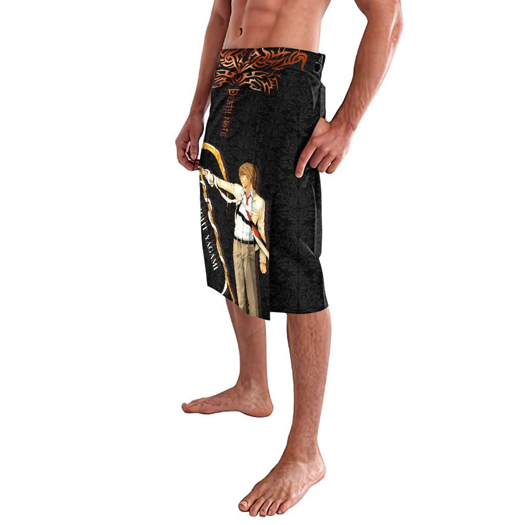 Light Yagami Death Note Lavalava Tribal Anime Fusion Style