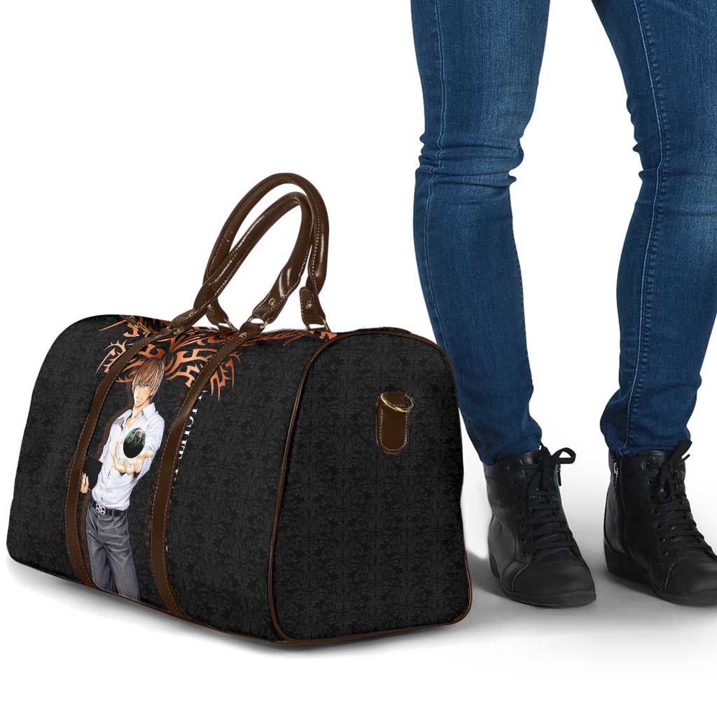 Light Yagami Death Note Travel Bag Tribal Anime Fusion Style