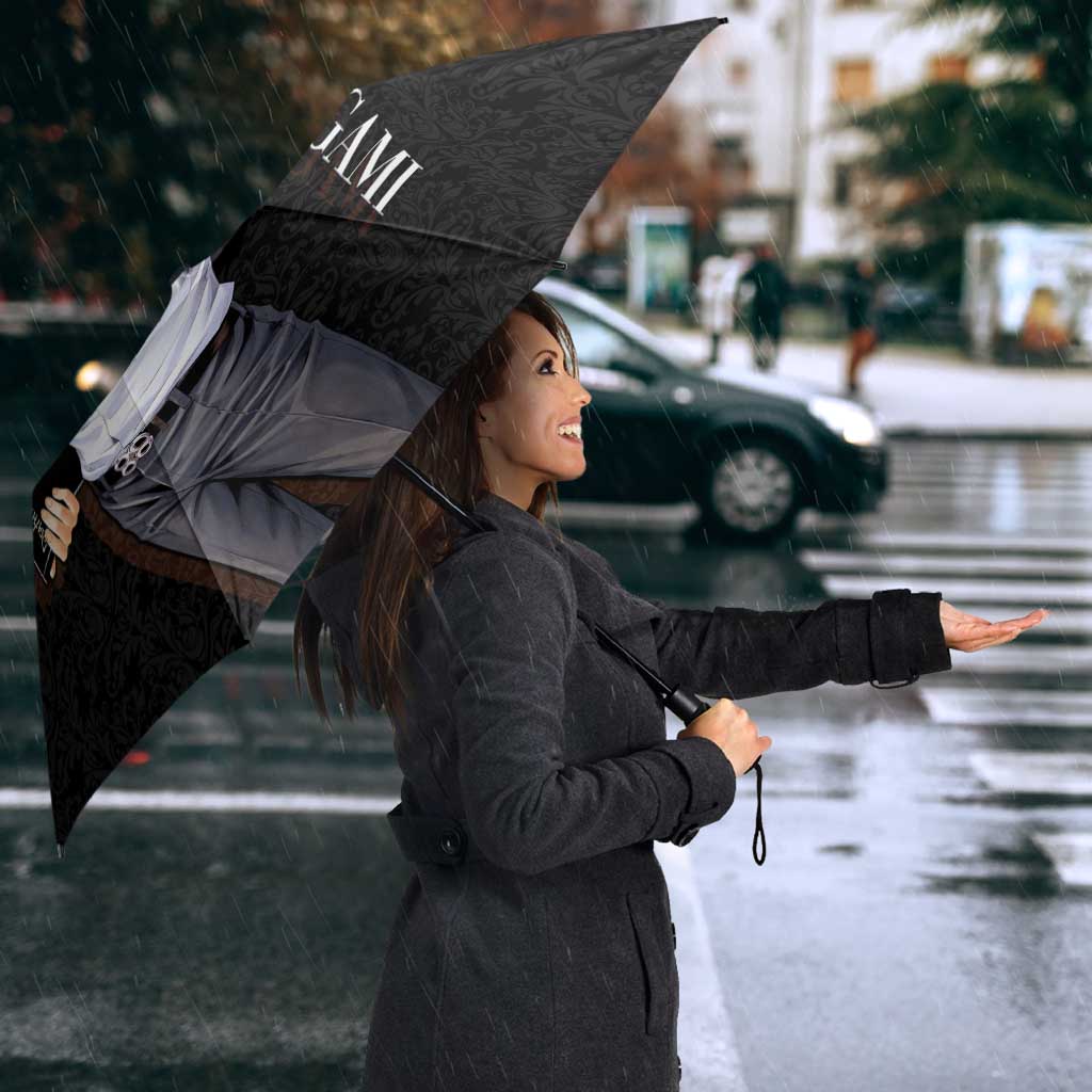 Light Yagami Death Note Umbrella Tribal Anime Fusion Style
