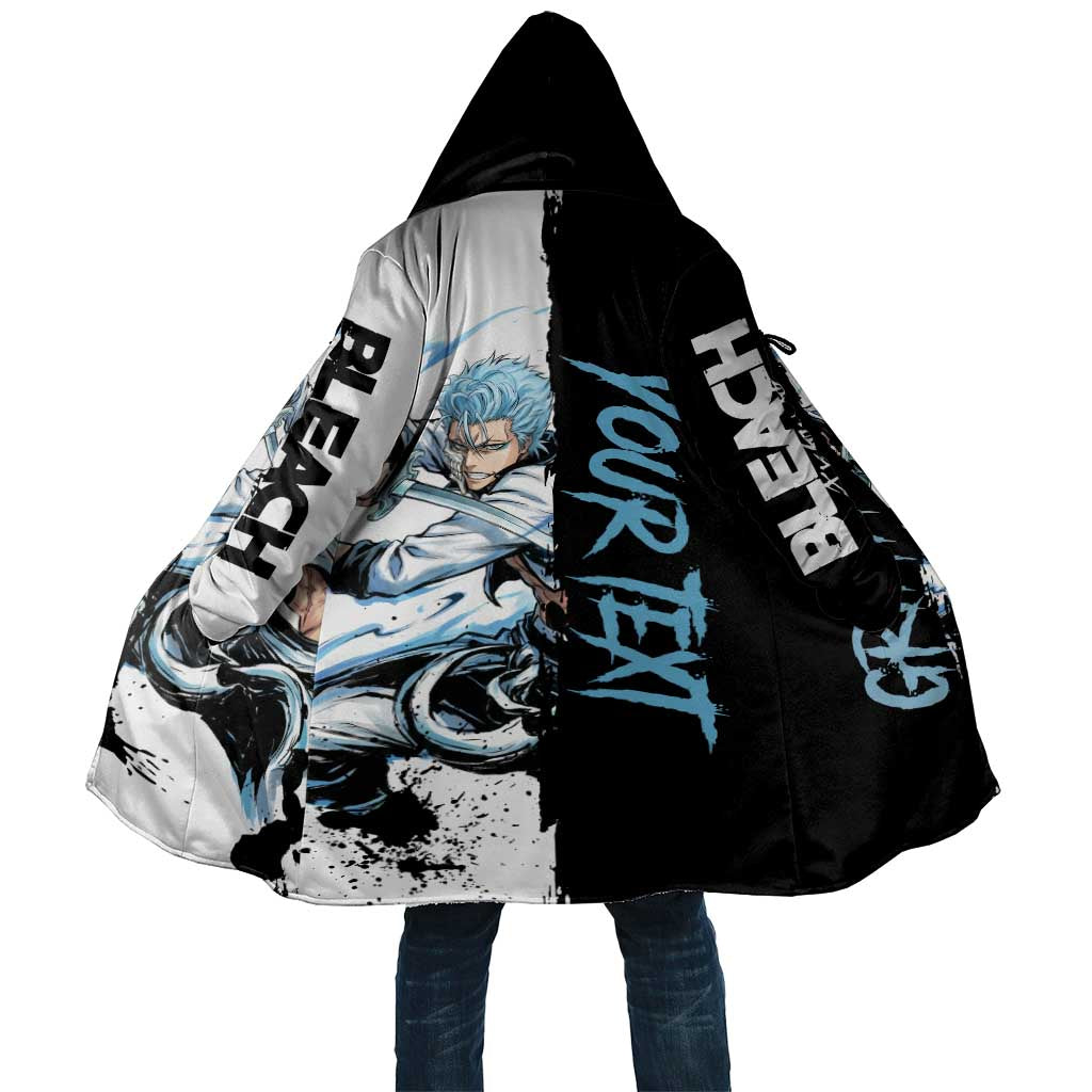 Personalized Grimmjow Jaegerjaquez Cloak Ink Splash Anime Brush Style