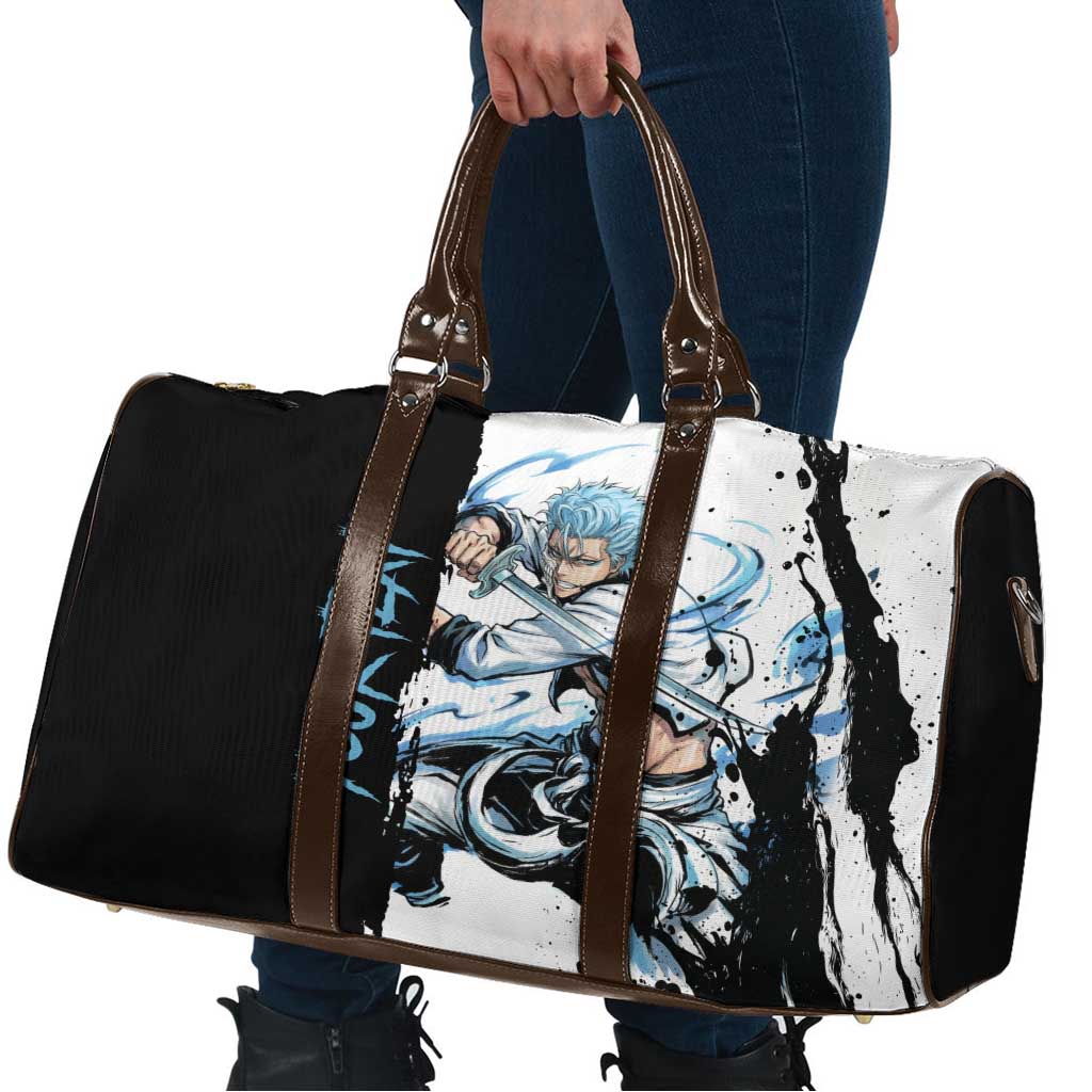 Personalized Grimmjow Jaegerjaquez Travel Bag Ink Splash Anime Brush Style