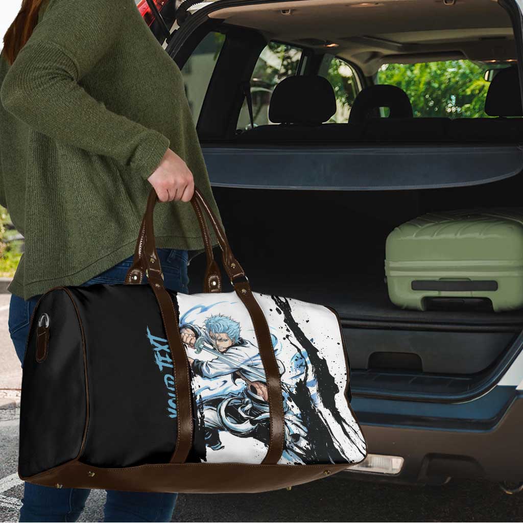 Personalized Grimmjow Jaegerjaquez Travel Bag Ink Splash Anime Brush Style