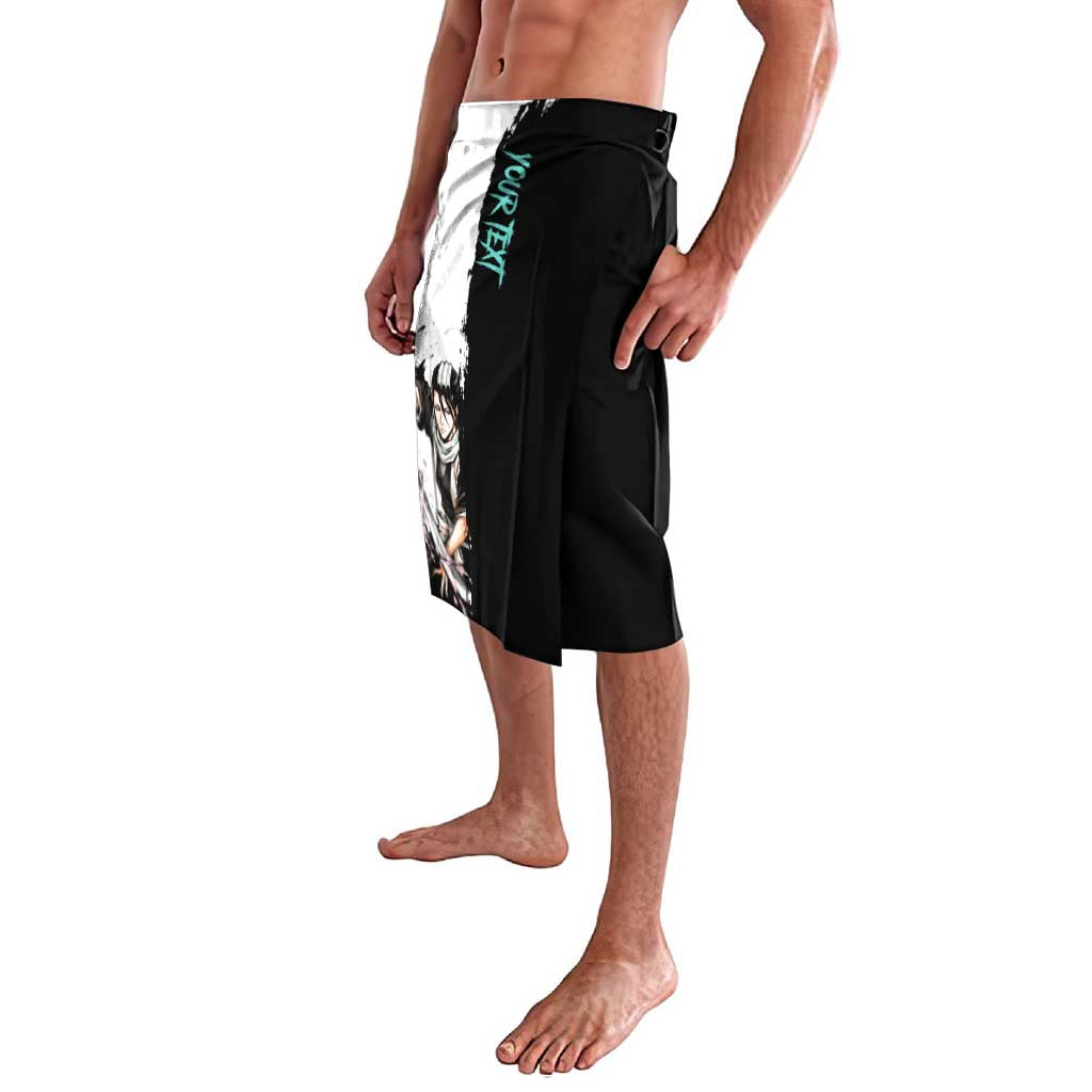 Personalized Byakuya Kuchiki Lavalava Ink Splash Anime Brush Style