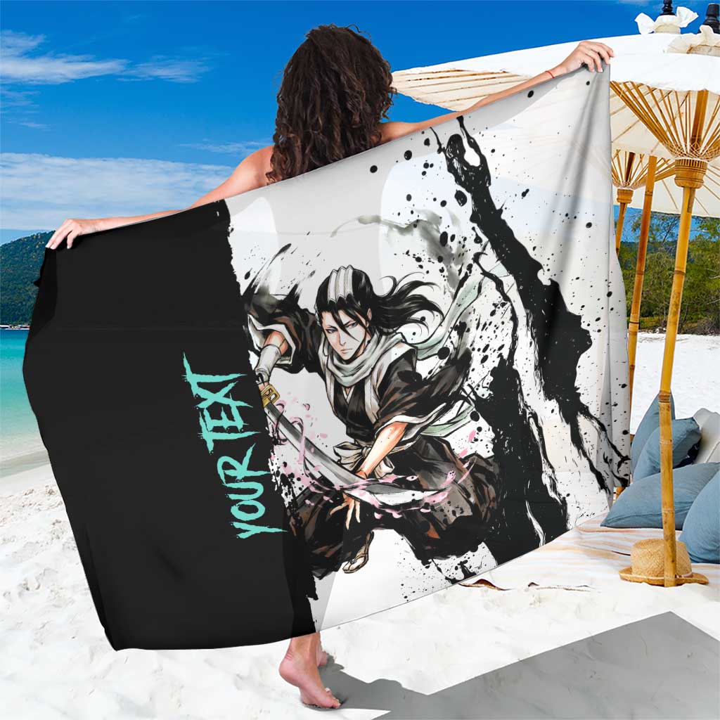 Personalized Byakuya Kuchiki Sarong Ink Splash Anime Brush Style