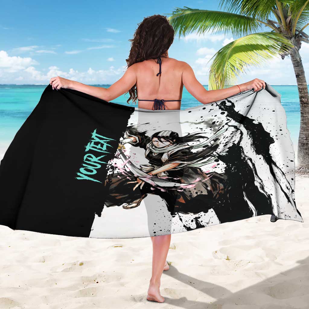 Personalized Byakuya Kuchiki Sarong Ink Splash Anime Brush Style