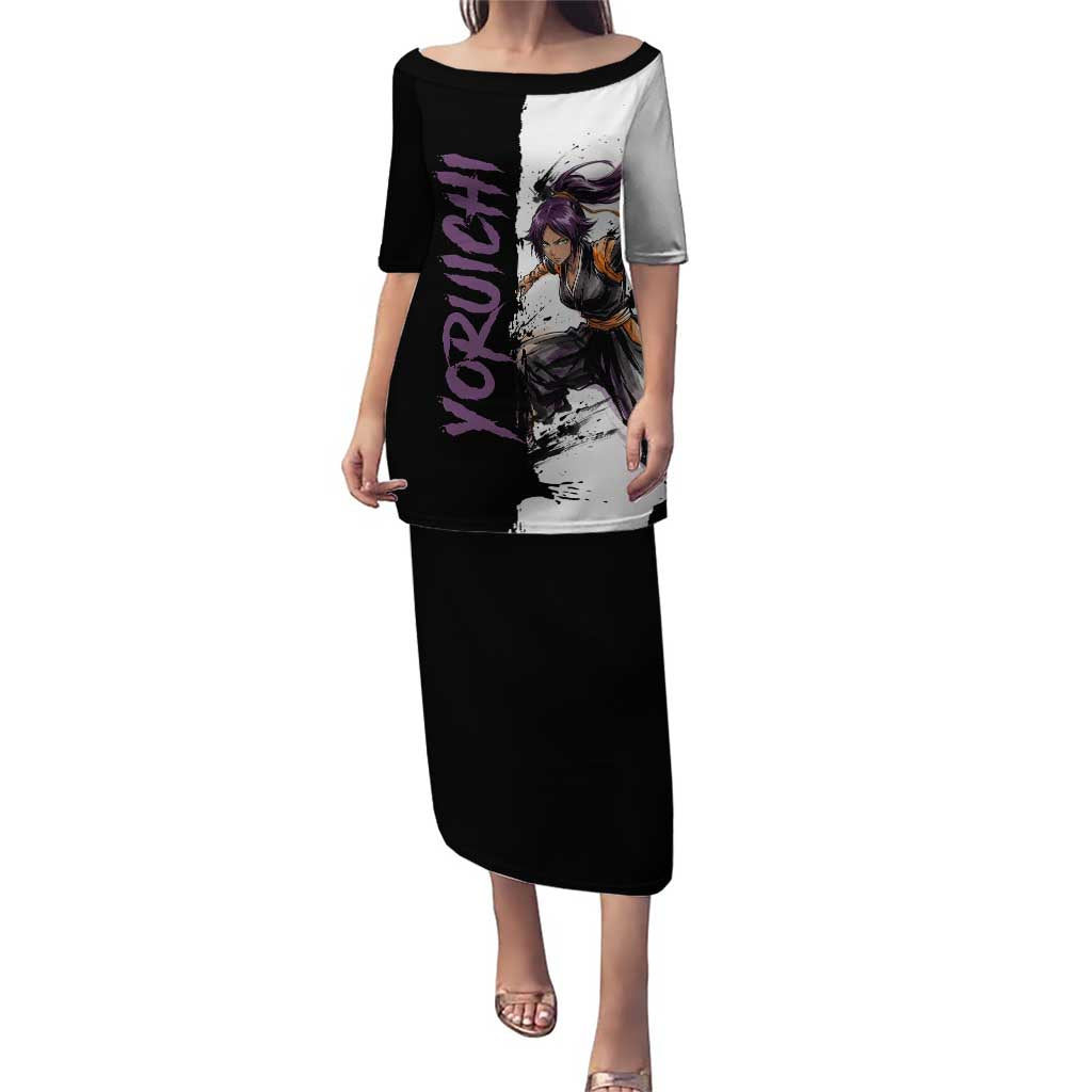Personalized Yoruichi Shihouin Puletasi Ink Splash Anime Brush Style