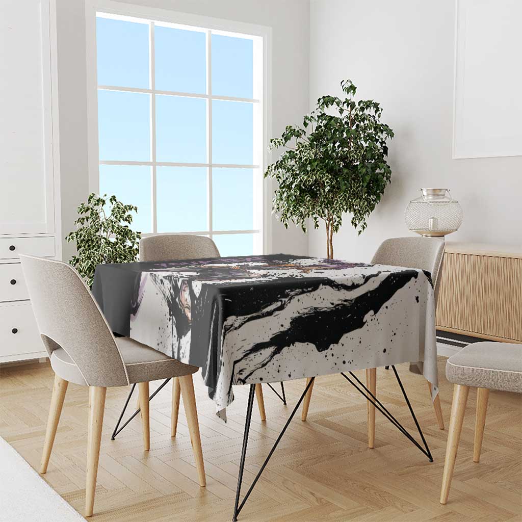 Personalized Yoruichi Shihouin Tablecloth Ink Splash Anime Brush Style