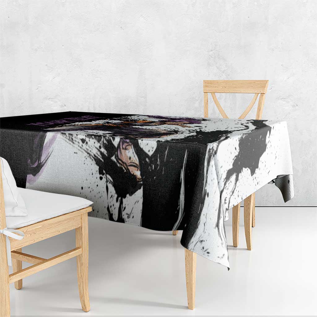 Personalized Yoruichi Shihouin Tablecloth Ink Splash Anime Brush Style