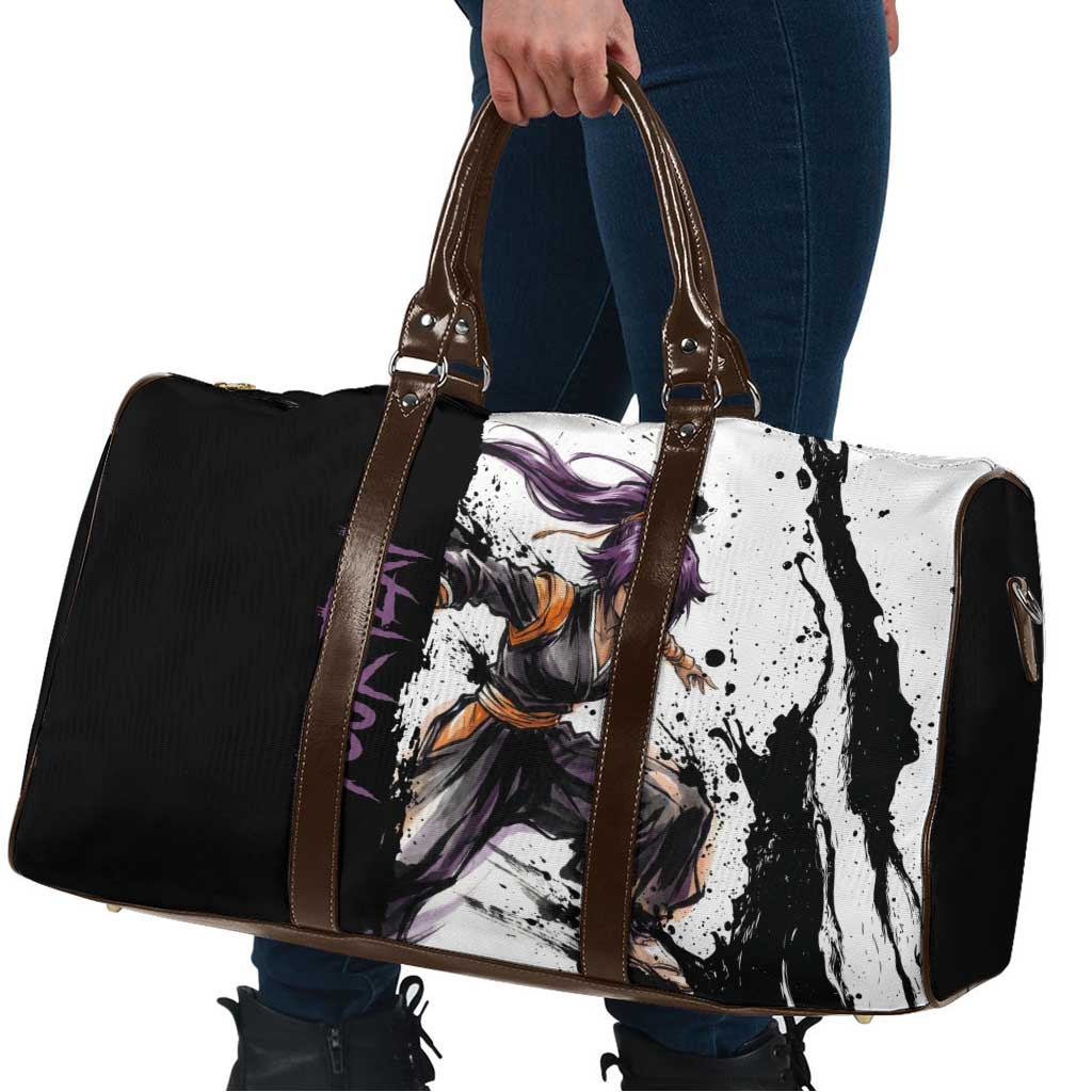 Personalized Yoruichi Shihouin Travel Bag Ink Splash Anime Brush Style