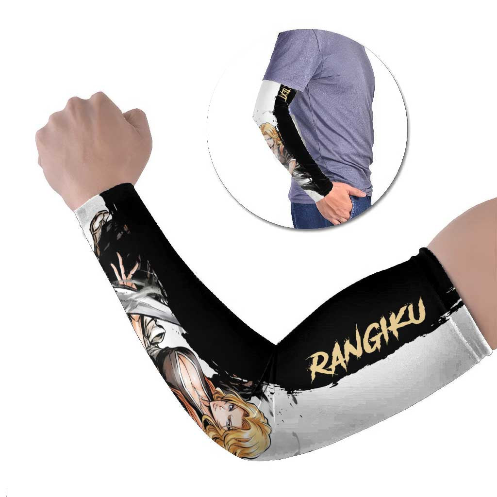 Personalized Rangiku Matsumoto Arm Sleeves Ink Splash Anime Brush Style