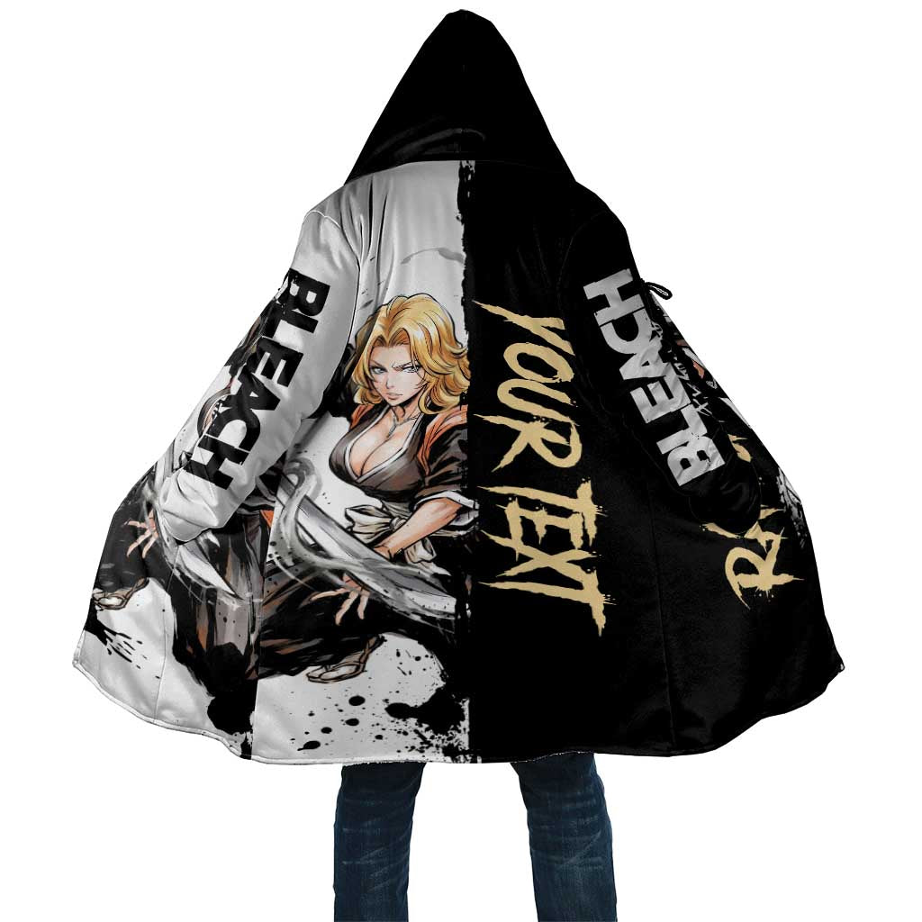 Personalized Rangiku Matsumoto Cloak Ink Splash Anime Brush Style
