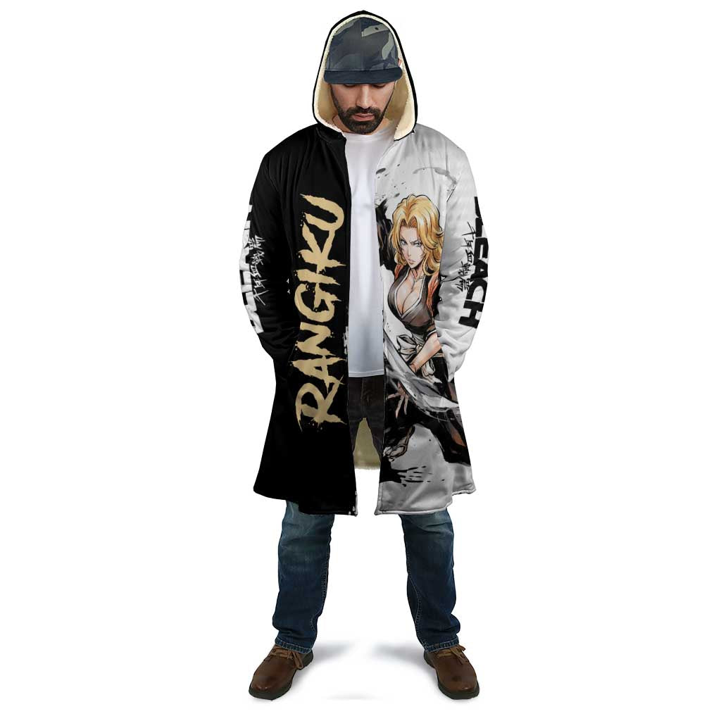 Personalized Rangiku Matsumoto Cloak Ink Splash Anime Brush Style