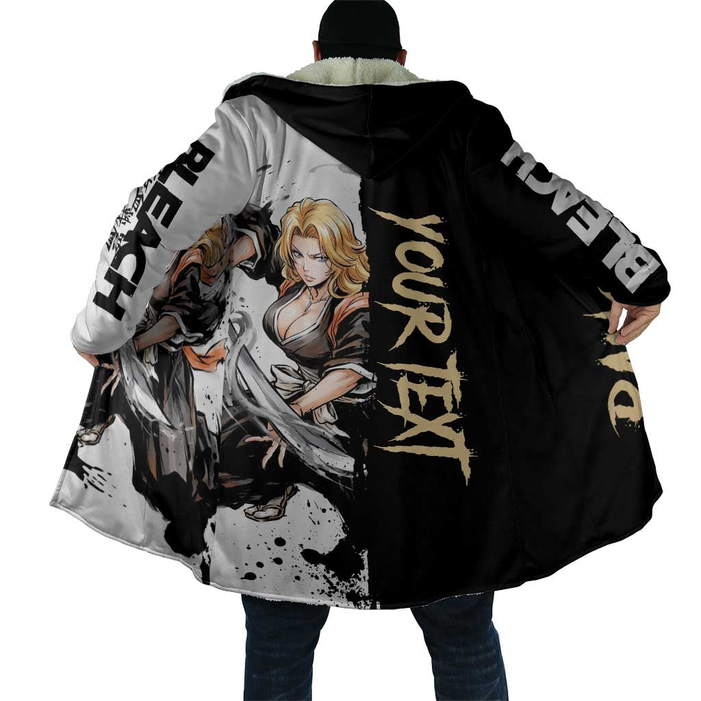 Personalized Rangiku Matsumoto Cloak Ink Splash Anime Brush Style